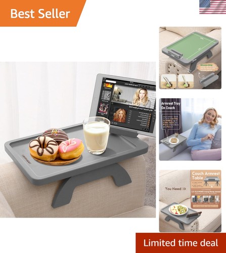 Couch armrest table with 360 - couch,