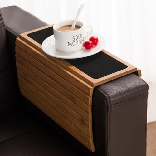 Gehe bamboo couch arm tray - bamboo,