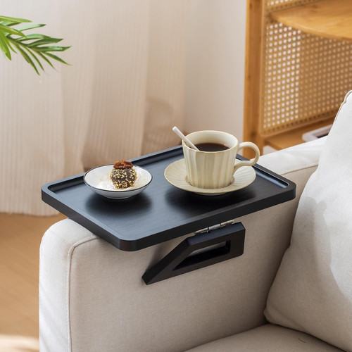 Bamboo sofa arm tray - arm,
