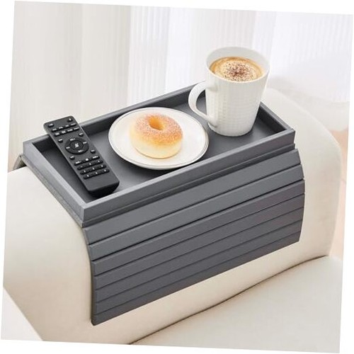 Bamboo sofa arm tray - bamboo,