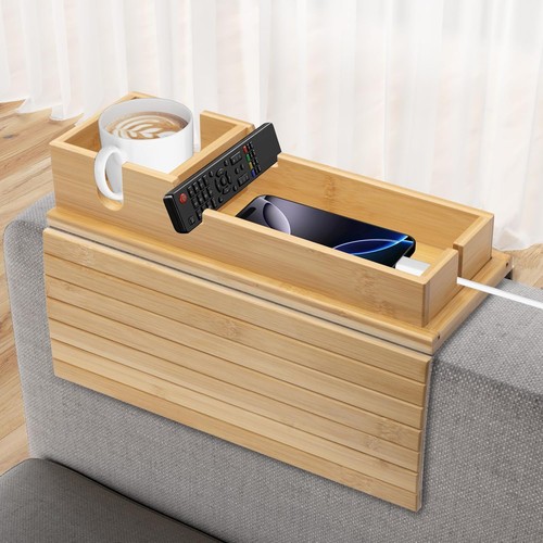 Bamboo sofa armrest - sofa, couch