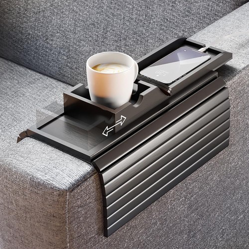 Bamboo couch armrest table - armrest,