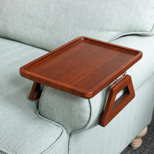 Bamboo trayble couch - trayble, arm