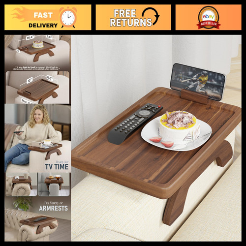 Sofa arm tray table with - arm,