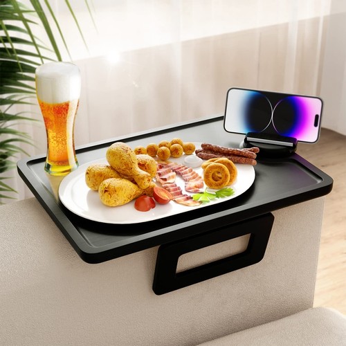 Couch arm tray - tray, black