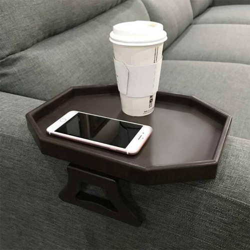 Sofa arm clip - table, for