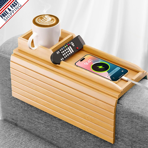 Bamboo couch arm - couch, with