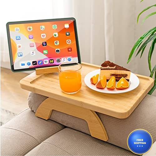 Bamboo couch arm tray sofa - arm, tray,sofa