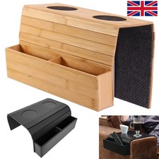 Bamboo Sofa Arm Tray with