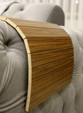 Walnut Sofa Arm Rest Tray