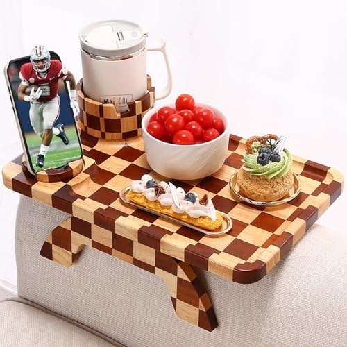 Checkered rubber wood - checkered,