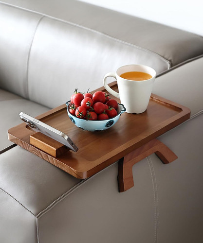 Couch arm tray - -,