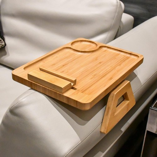 Couch arm tray - arm, on