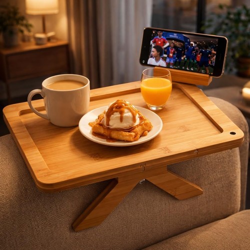 Couch arm tray table - couch,