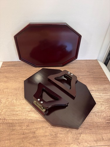 Set wood couch - of, 2