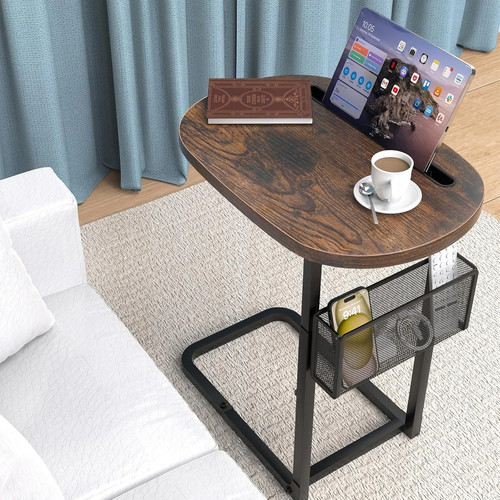 Tray table with storage - table,
