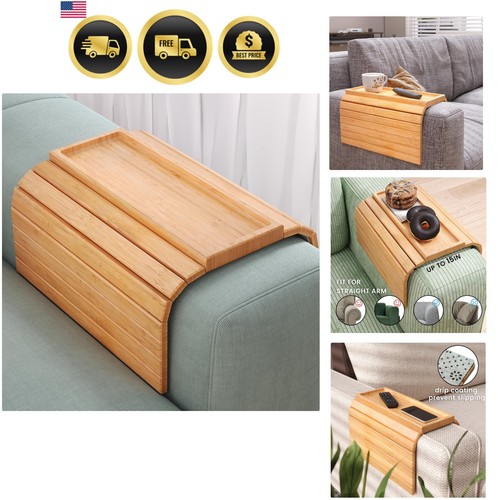 Bamboo folding sofa - bamboo, arm