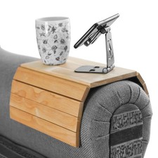 Flexible Wooden Sofa Arm Tray