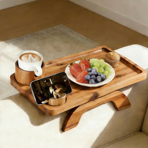 Couch armrest table in 1 - armrest,