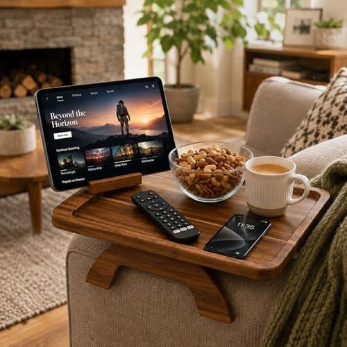 Couch arm tray - table, cup