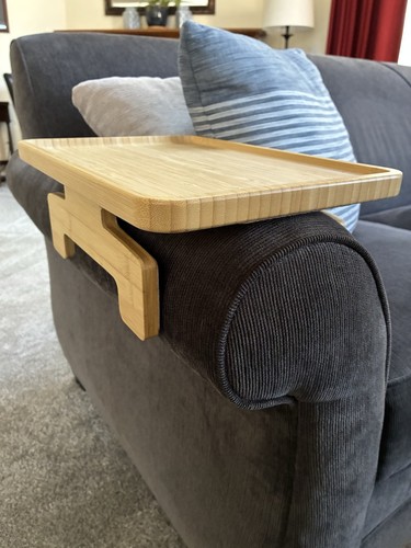Couch arm table tray - arm,