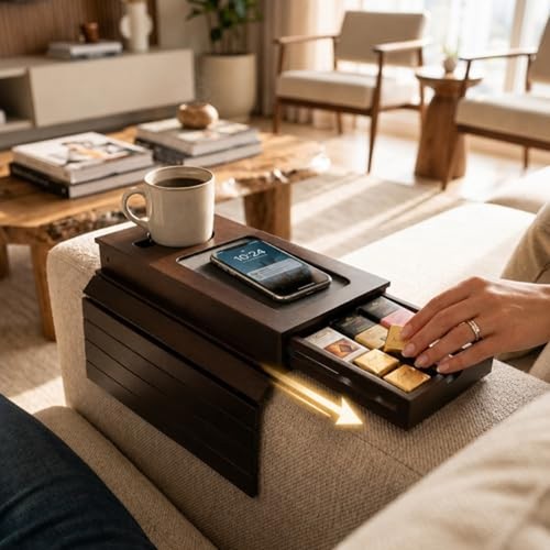 Sofa arm tray with - tray,