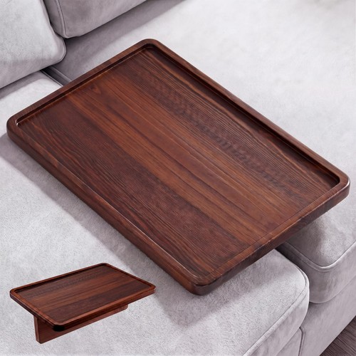Wooden couch tray for sofa - couch,