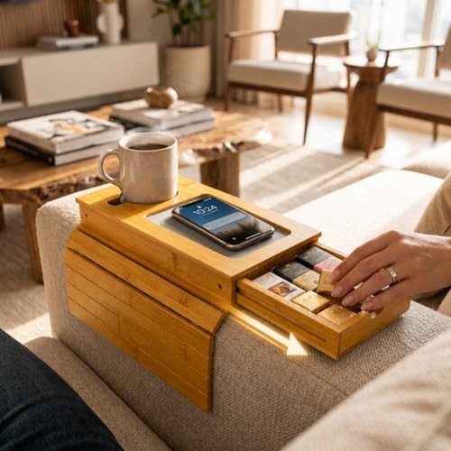 Sofa arm tray - arm, with