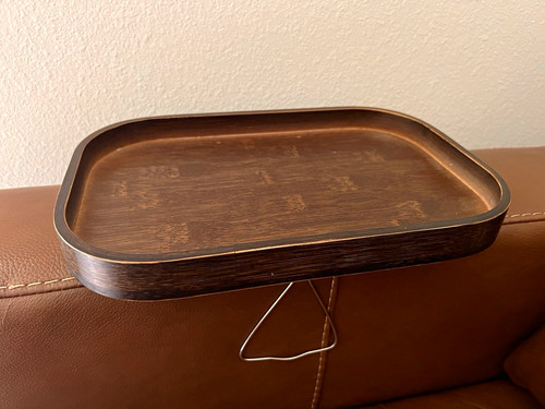 Bamboo sofa arm tray clip - sofa,