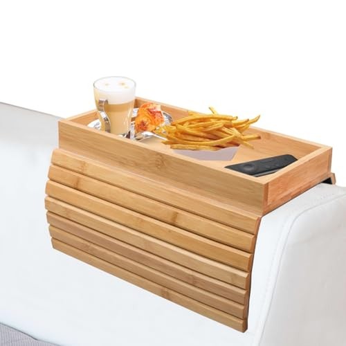 Couch armrest table bamboo - armrest,