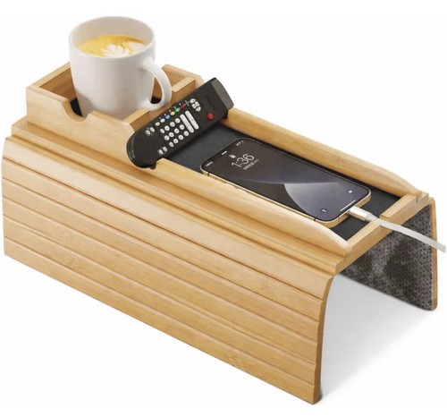 Bamboo sofa arm - bamboo, tray